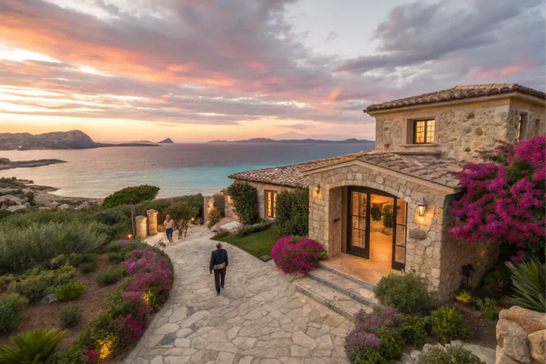 are there any specific taxes, fees, or additional costs when buying a coastal home in sardinia