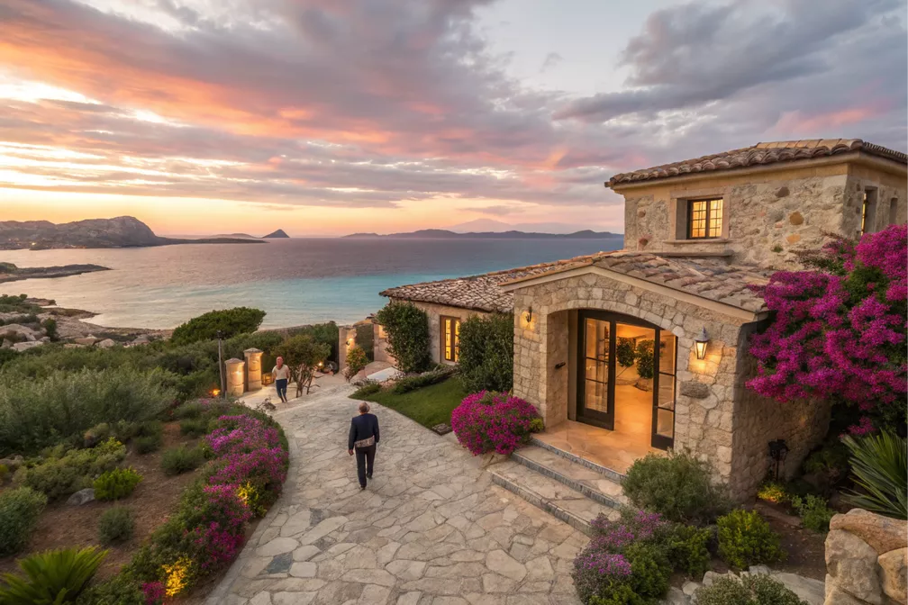 are there any specific taxes, fees, or additional costs when buying a coastal home in sardinia