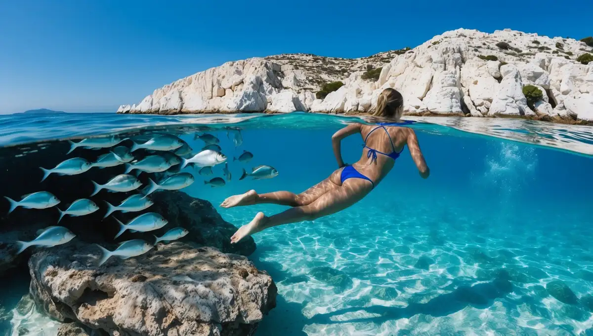 are there significant differences in water temperature and sea conditions between the east and west coasts of sardinia