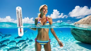 which months offer the highest sea temperatures in sardinia’s north, center, and south