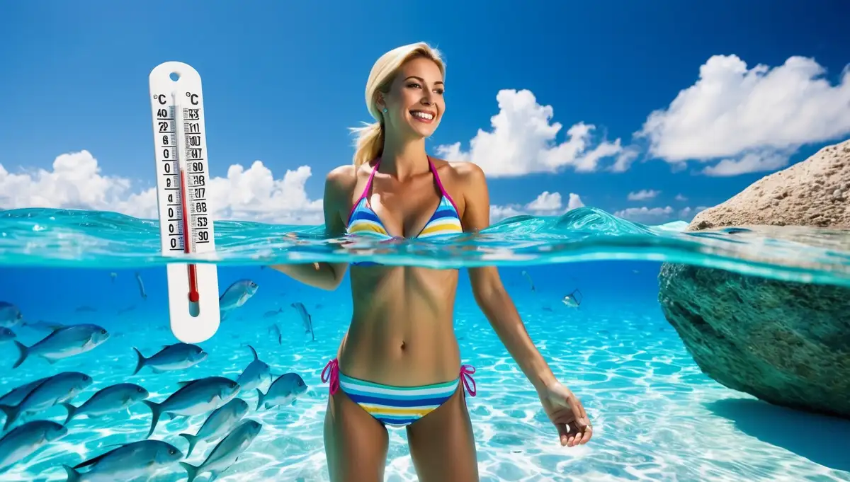 which months offer the highest sea temperatures in sardinia’s north, center, and south