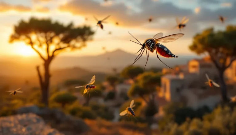 are mosquitoes bad in sardinia