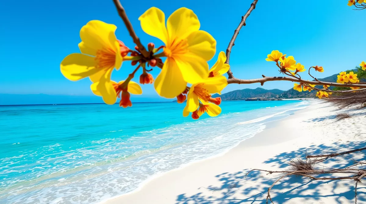 where are the white beaches in sardinia